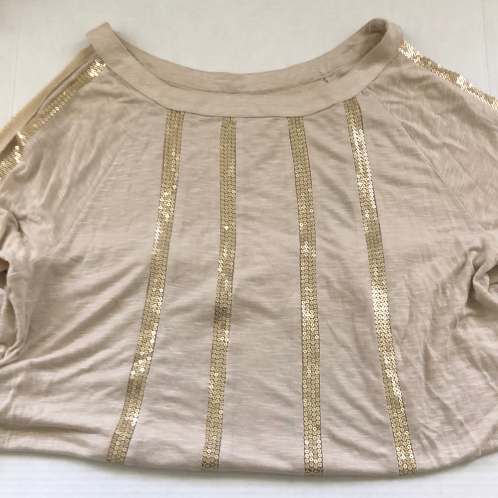 Chico’s sequin embellished top